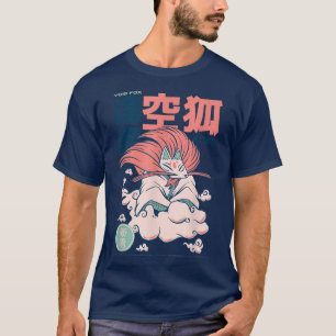 Camiseta KUKO, a goodnatured Japanese Yokai as a Fo in the 