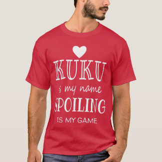Camiseta Kuku Is My Name Hawaii Hawaiian Grandma retro vint