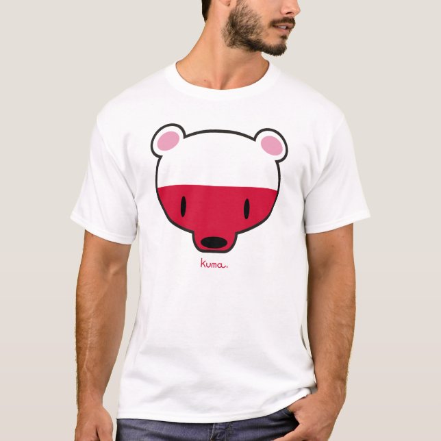 Camiseta Kuma-chan polaco (Anverso)
