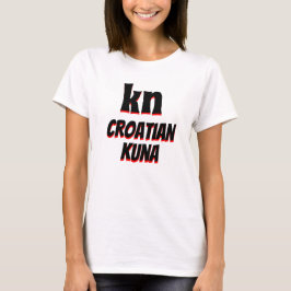 Camiseta kuna croata kuna white
