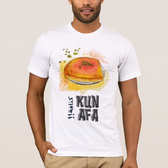 Camiseta Kunafeh ك los suecos árabes ن・ف・・・・・・・・・・・・・・・・・. (Anverso)