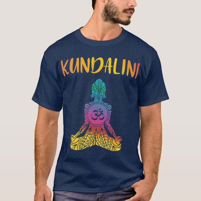 Camiseta Kundalini Yoga Sat Nam Chakra Meditation Hindu (Anverso)
