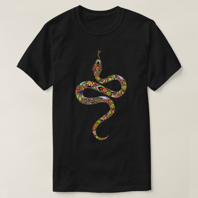 Camiseta Kundalini Yoga Sat Nam Kundalini Snake (Diseño del anverso)