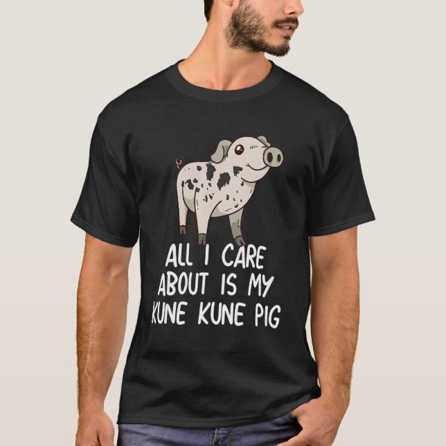 Camiseta Kune Kune Pig  Miniature Pig Breeder Kune Kune Pig (Anverso)