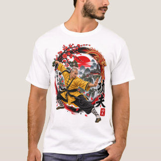 Camiseta kung fu