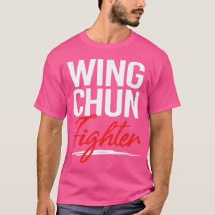 Camiseta Kung Fu, artista marcial de Wushu Wing Chun