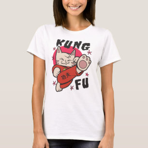 Camiseta Kung Fu Cat