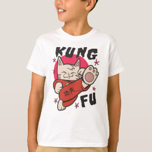 Camiseta Kung Fu Cat