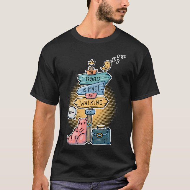 Camiseta kung fu clásico (Anverso)