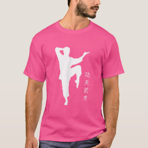Camiseta Kung Fu Karate Martial Art Vintage Men Graph