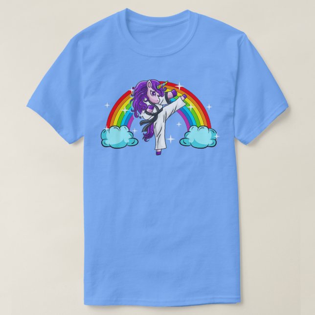 Camiseta Kung Fu Karate Unicorn Martial Arts MMA (Diseño del anverso)