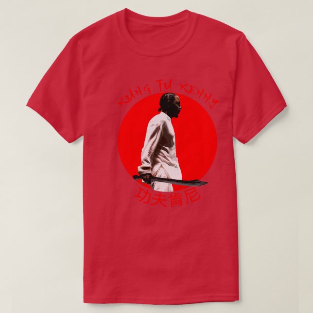 Camiseta Kung Fu Kenny (Diseño del anverso)