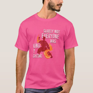 Camiseta Kung Fu Luchando Seguramente No Todos Fueron Shaol