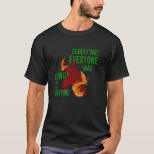 Camiseta Kung Fu Luchando Seguramente No Todos Fueron Shaol