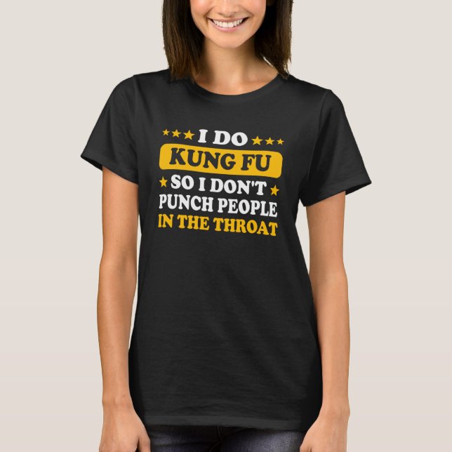 Camiseta kung fu material artes caza cinturón negro 1 (Anverso)