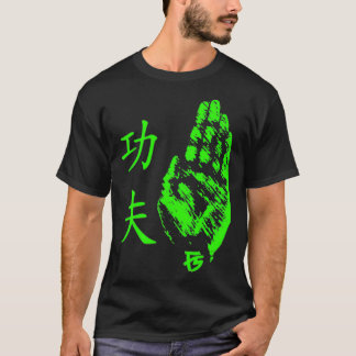 Camiseta Kung Fu Palm Strike Green Featherscale