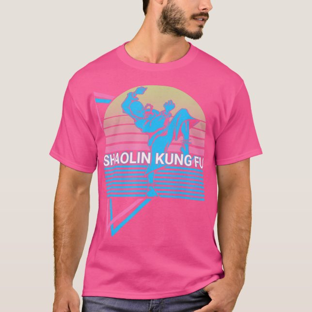 Camiseta Kung Fu Retro Shaolin Kung Fu (Anverso)