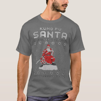 Camiseta Kung Fu Santa Claus
