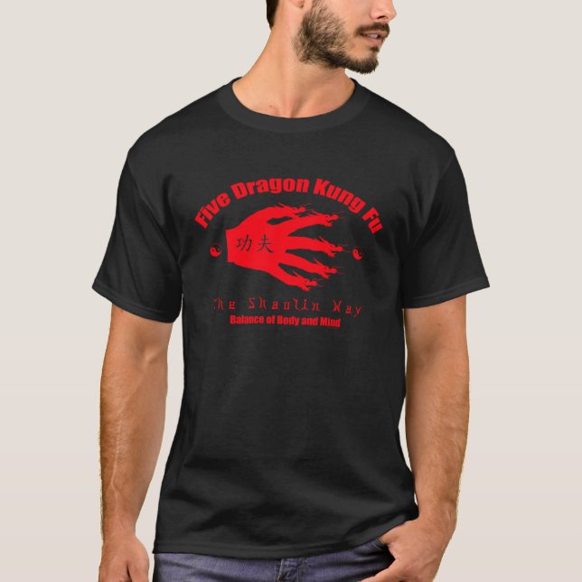 Camiseta Kung Fu Shaolín (Anverso)
