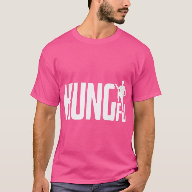 Camiseta Kung Fu Simple Guay Artwork Kung Fu (Anverso)