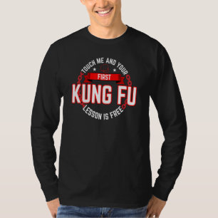 Camiseta Kung Fu Touch Me Lesson gratis