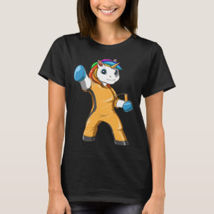 Camiseta Kung Fu Unicorn Un plato y un luchador 1