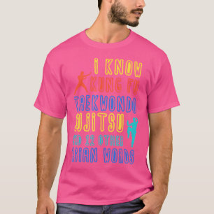 Camiseta Kung Fu Uniform Jiu Jitsu Taekwondo