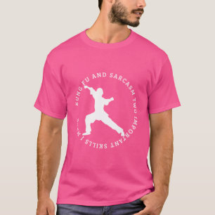 Camiseta Kung Fu Y Sarcasm Funny Kung Fu