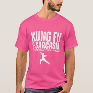 Camiseta Kung Fu Y Sarcasm Funny Kung Fu