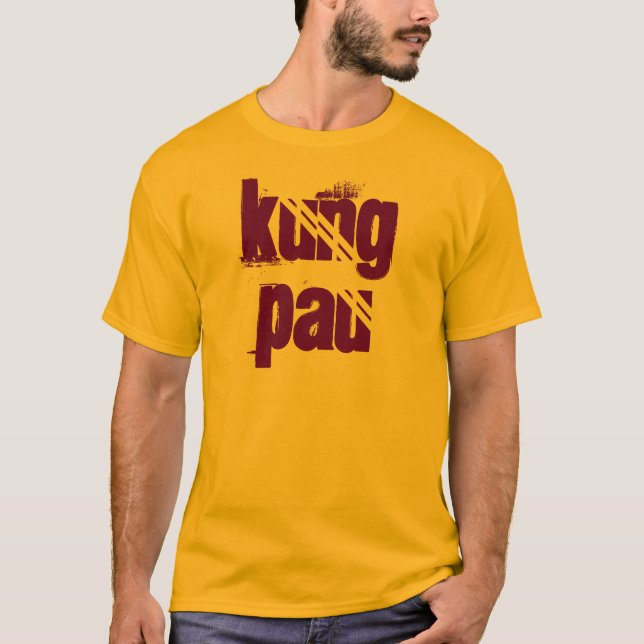 Camiseta Kung Pau (Anverso)
