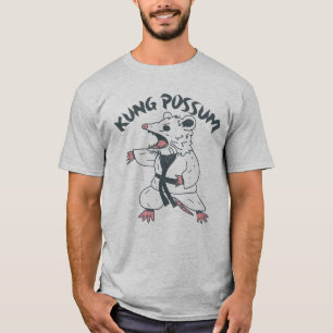 Camiseta Kung Possum - Funny Karate Opossum
