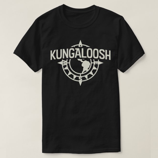 Camiseta Kungaloosh Globe Tan (Diseño del anverso)