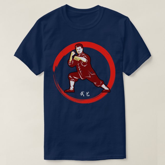 Camiseta KungFu Chino Master Fighter (Diseño del anverso)