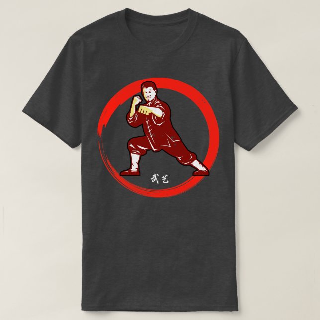 Camiseta KungFu Chino Master Fighter (Diseño del anverso)