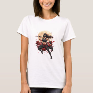 Camiseta Kunoichi Horse Ninja – Japanese Warrior Art 2026 Y