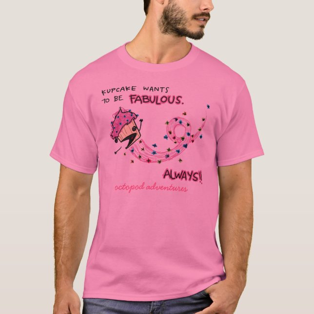 Camiseta Kupcake Bein fabuloso (Anverso)
