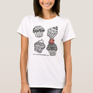 Camiseta Kupcakes es magdalenas con buenas karmas