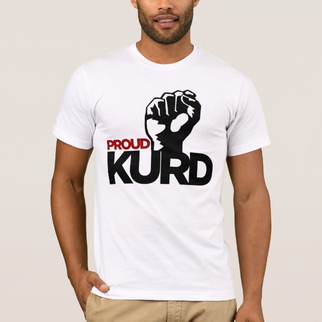 Camiseta Kurd orgulloso (Anverso)