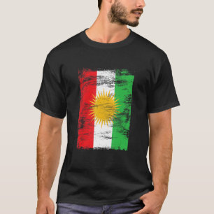 Camiseta Kurden Kurdistán Newroz Bandera Kurdi su Biji Kurd