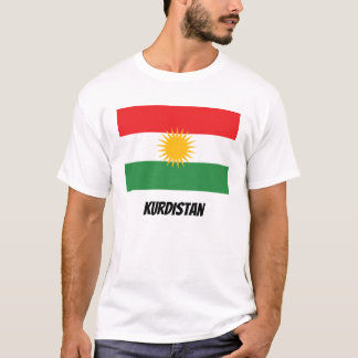 Camiseta Kurdish Flag T-shirt