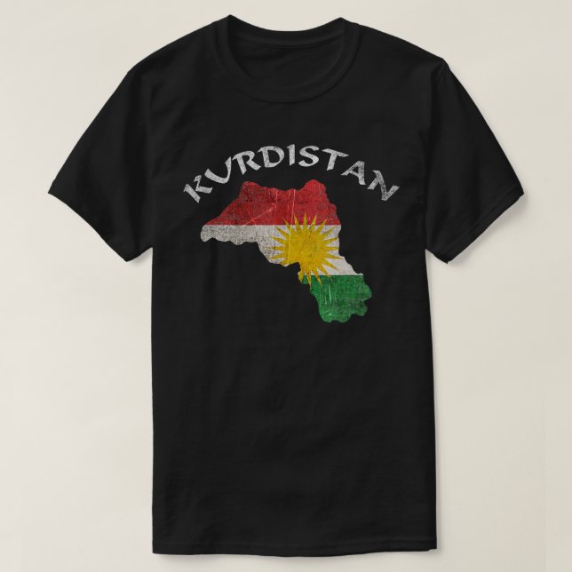 Camiseta Kurdistán (Diseño del anverso)