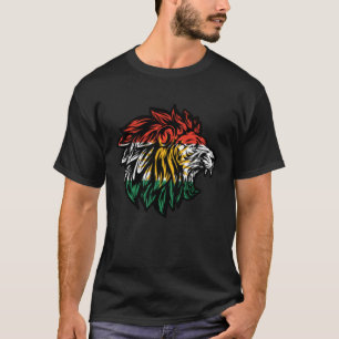 Camiseta Kurdistán Cabeza de León Kurdo Pullover Hoodie_4