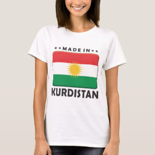 Camiseta Kurdistan hecho