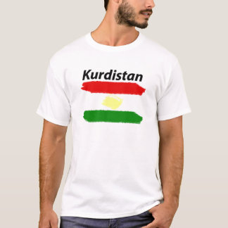 Camiseta Kurdistan Kurdishe flag