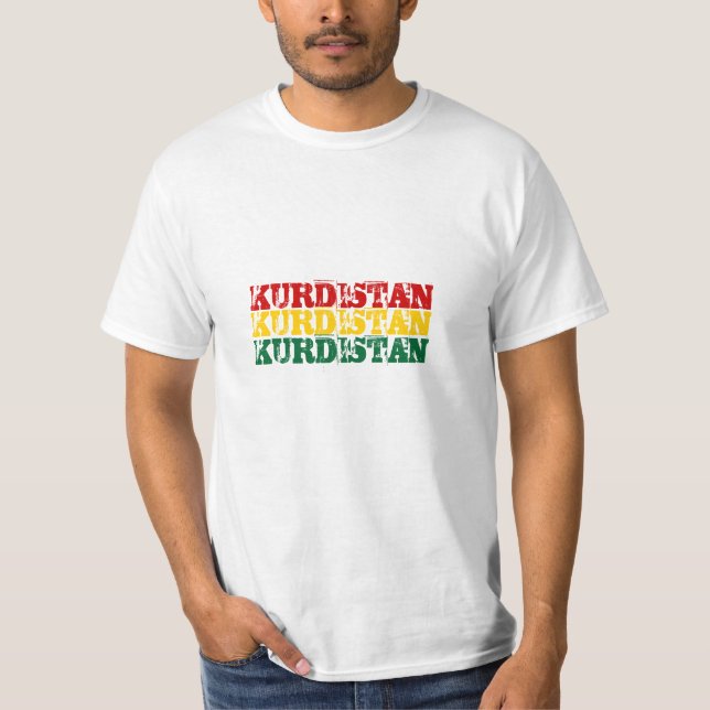 Camiseta Kurdistán Kurdistán Kurdistán (Anverso)