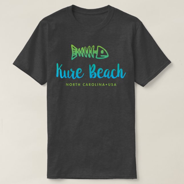 Camiseta Kure Beach North Carolina  (Diseño del anverso)