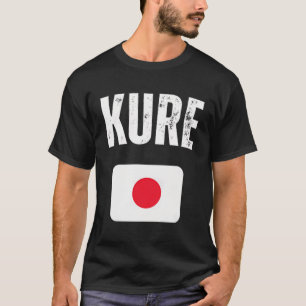 Camiseta Kure Japan Flag Travel Souvenir Japonés