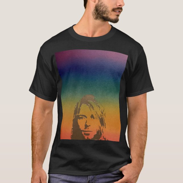 Camiseta Kurt Cobain (Anverso)