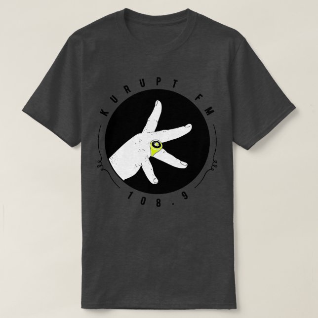 Camiseta Kurupt FM (Diseño del anverso)