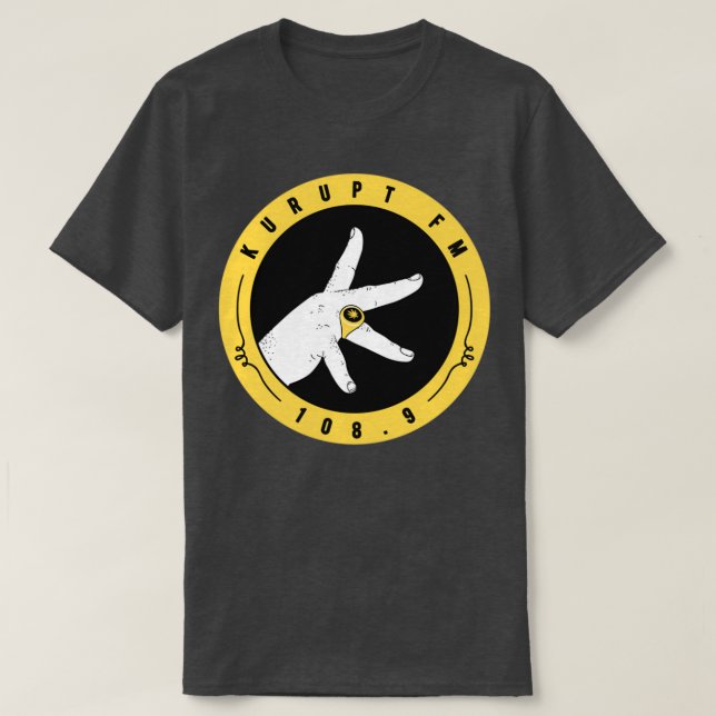 Camiseta Kurupt FM (Diseño del anverso)